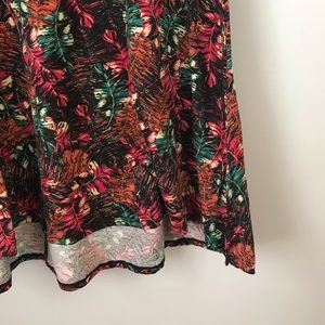 Neuf Indien Coton Noir Imprimé Floral Jupe Femmes Vêtements Soirée Jupe